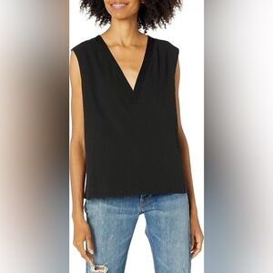 Vince Black sleeveless top